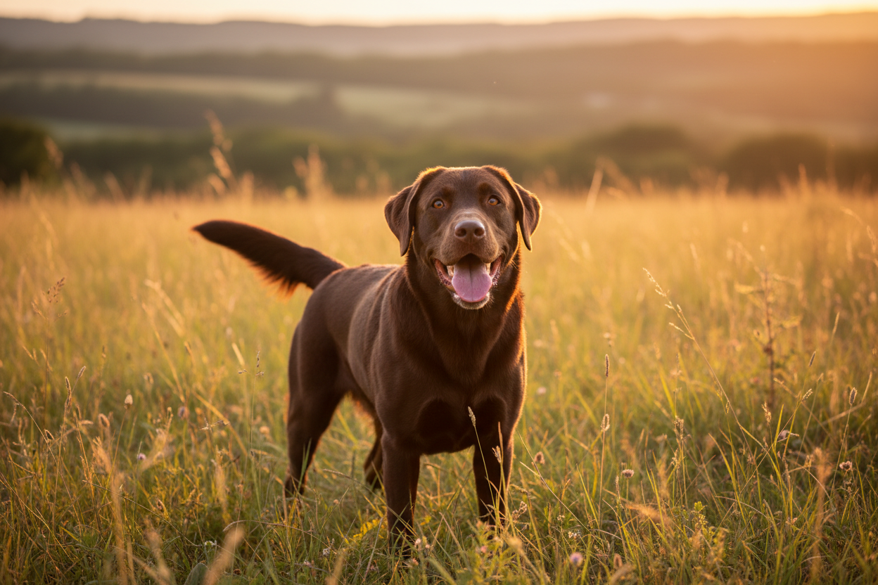 Chocolate Labrador Retriever 